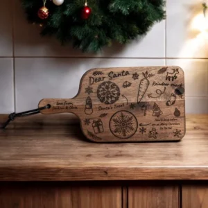 Personalised Santa Christmas Eve Treat Board